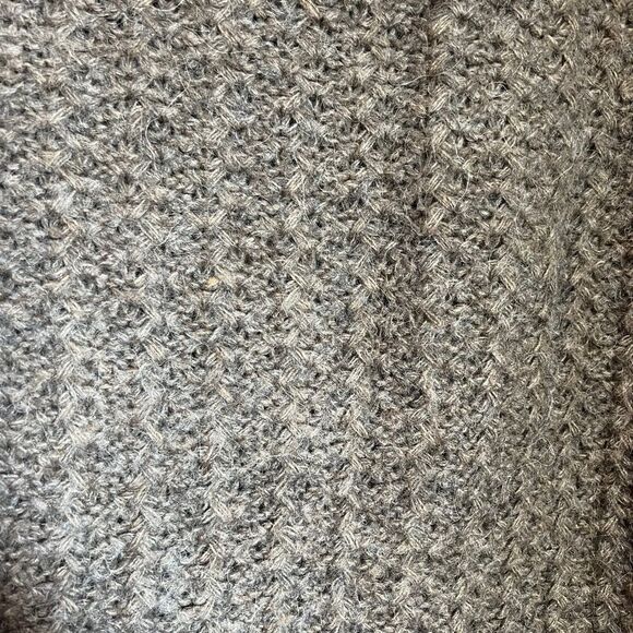 MaryStyle light brown wool & alpaca blend cardigan - Picture 10 of 11